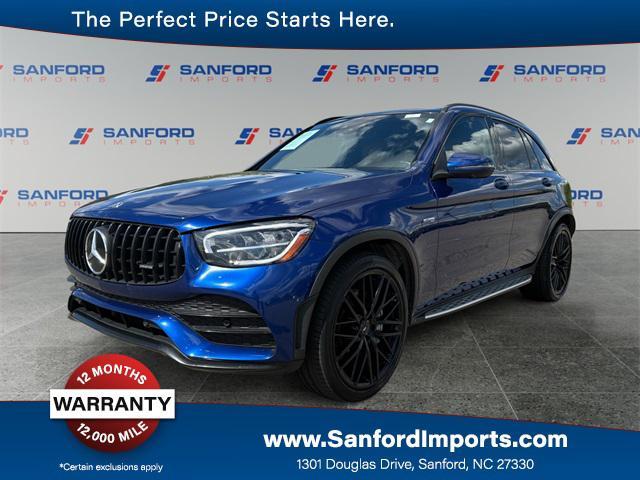 used 2020 Mercedes-Benz AMG GLC 43 car, priced at $32,998