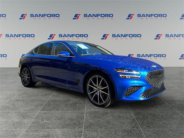 used 2022 Genesis G70 car, priced at $27,490