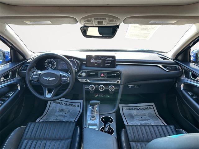 used 2022 Genesis G70 car, priced at $27,490