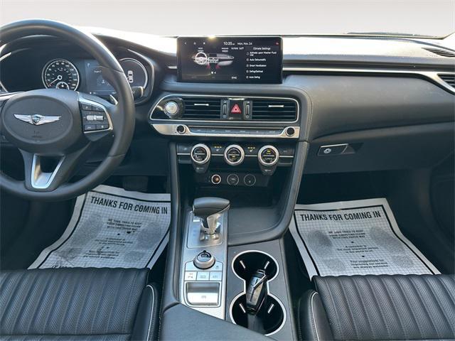 used 2022 Genesis G70 car, priced at $27,490
