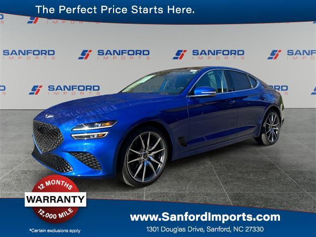 used 2022 Genesis G70 car, priced at $27,490