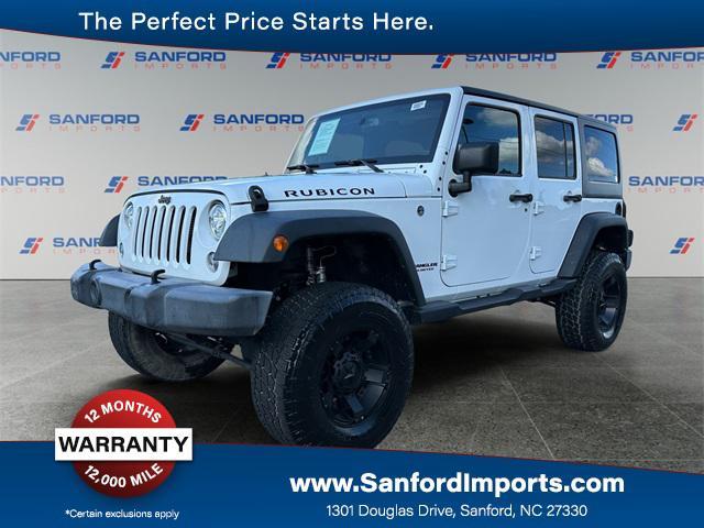 used 2017 Jeep Wrangler Unlimited car, priced at $26,865