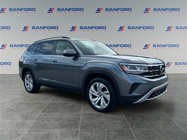 used 2021 Volkswagen Atlas car, priced at $23,750