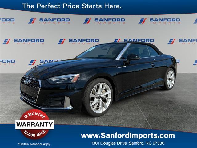 used 2022 Audi A5 car, priced at $31,950