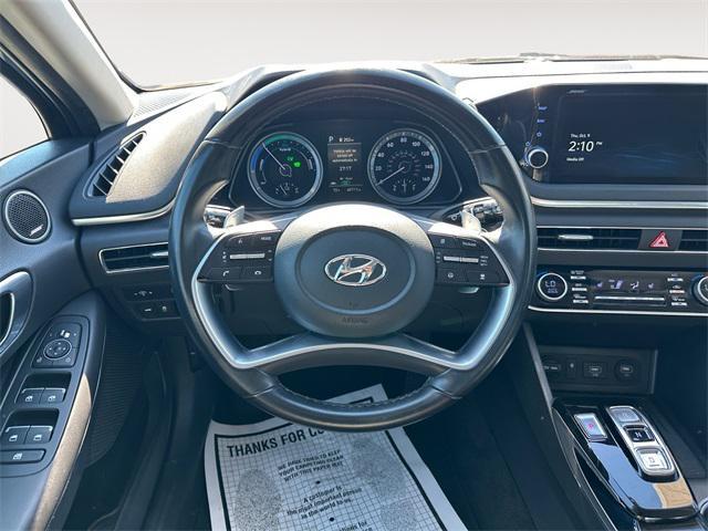 used 2023 Hyundai Sonata Hybrid car, priced at $19,405