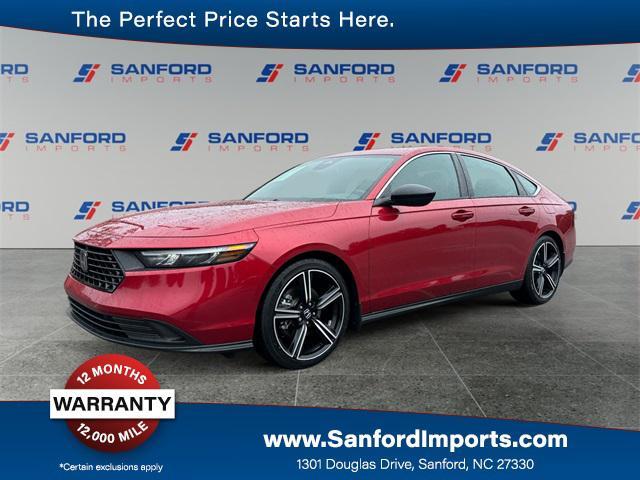 used 2023 Honda Accord Hybrid car, priced at $23,500