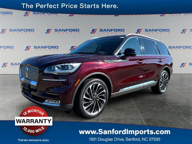 used 2020 Lincoln Aviator car, priced at $33,990