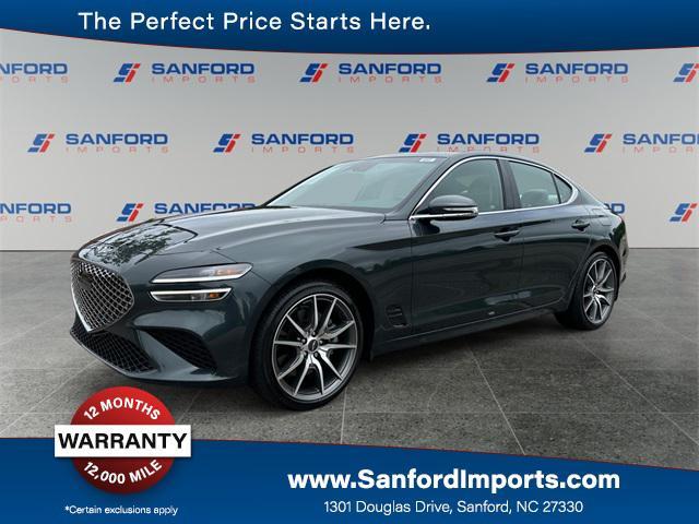 used 2023 Genesis G70 car, priced at $35,410