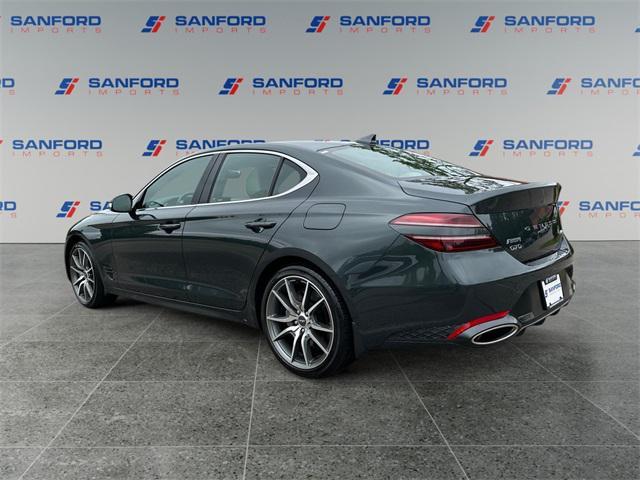 used 2023 Genesis G70 car, priced at $35,410