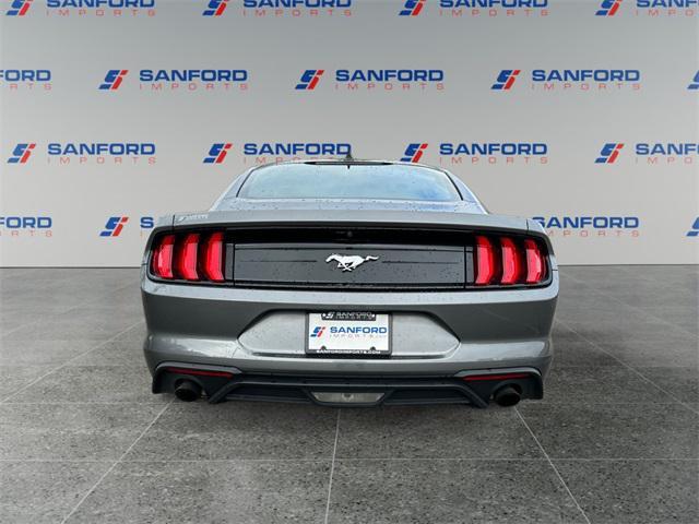 used 2021 Ford Mustang car, priced at $22,999