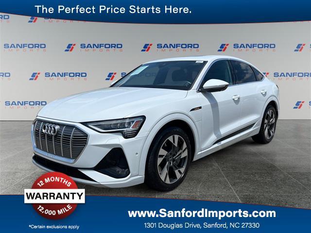 used 2023 Audi e-tron Sportback car, priced at $39,500