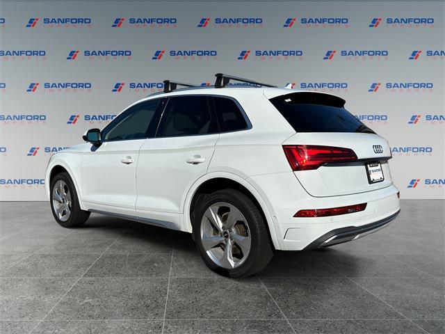 used 2021 Audi Q5 car, priced at $27,450