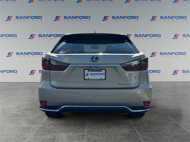 used 2021 Lexus RX 450h car, priced at $38,500