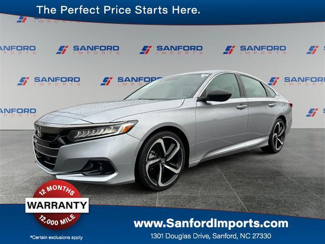 used 2022 Honda Accord car, priced at $21,986