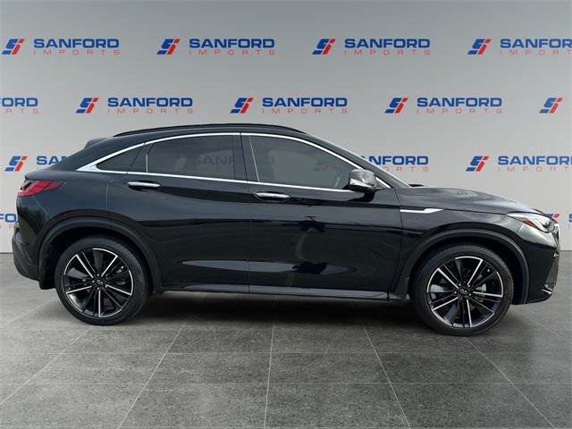 used 2022 INFINITI QX55 car, priced at $30,588