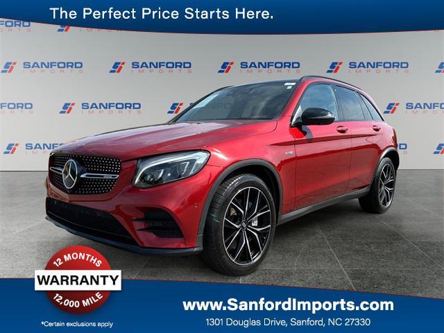 used 2018 Mercedes-Benz AMG GLC 43 car, priced at $28,595