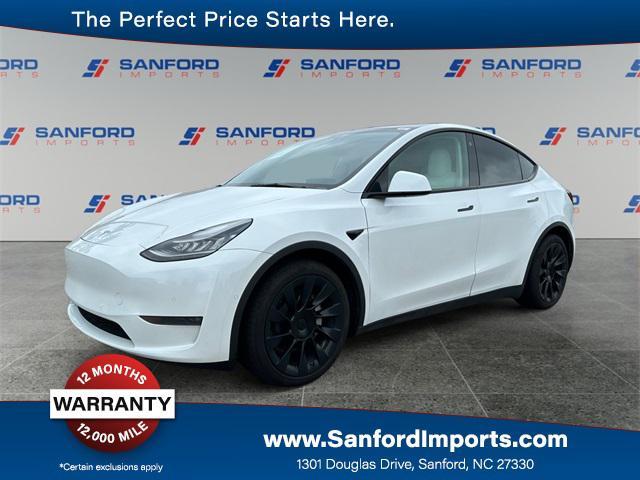 used 2021 Tesla Model Y car, priced at $22,428