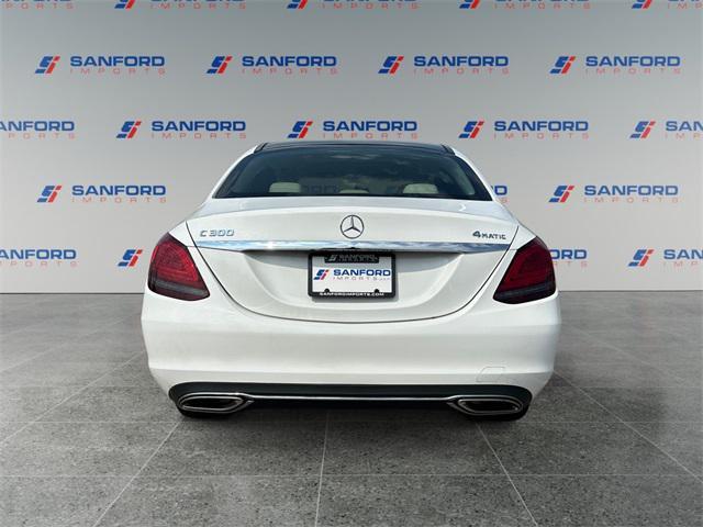used 2021 Mercedes-Benz C-Class car, priced at $24,624