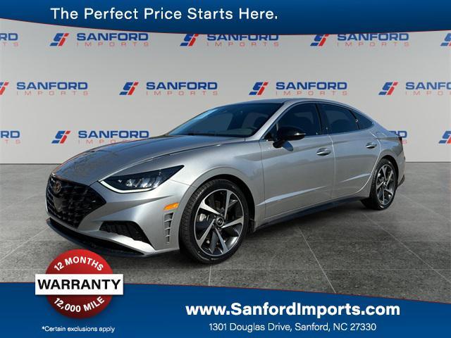 used 2021 Hyundai Sonata car, priced at $17,530
