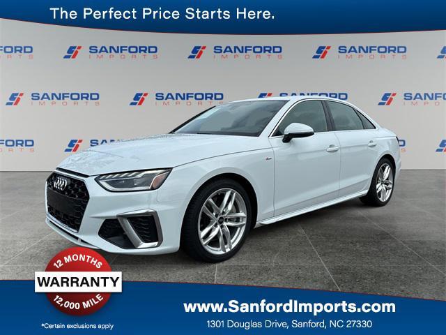 used 2023 Audi A4 car, priced at $24,450