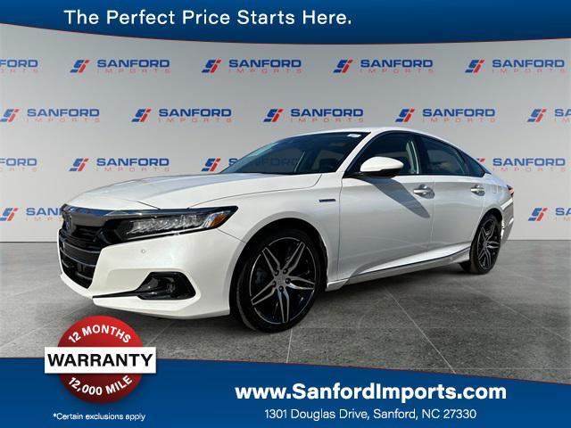 used 2022 Honda Accord Hybrid car, priced at $28,772