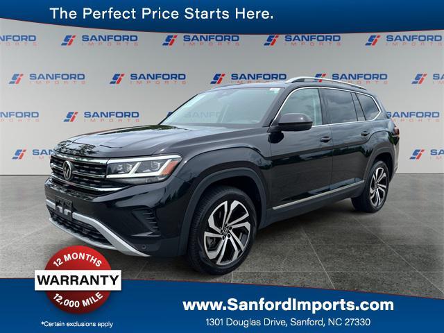 used 2021 Volkswagen Atlas car, priced at $29,500