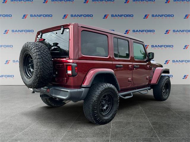 used 2021 Jeep Wrangler Unlimited car, priced at $32,530