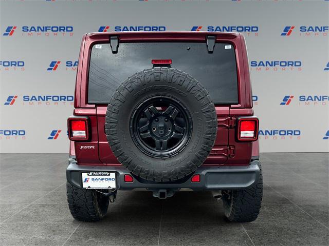 used 2021 Jeep Wrangler Unlimited car, priced at $32,530