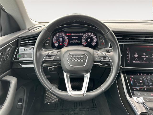 used 2019 Audi Q8 car, priced at $35,400