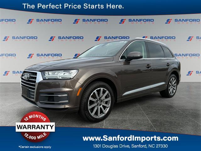 used 2018 Audi Q7 car, priced at $22,410