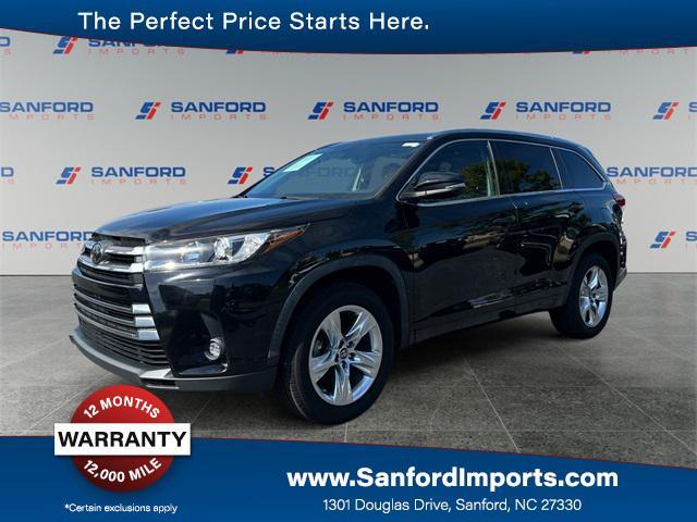 used 2019 Toyota Highlander car, priced at $28,510
