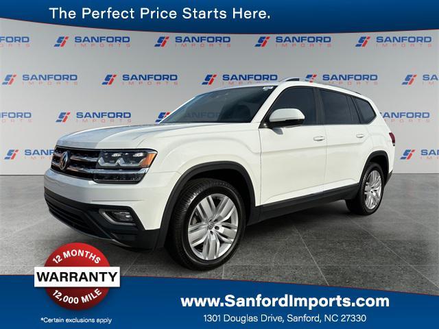 used 2019 Volkswagen Atlas car, priced at $22,490