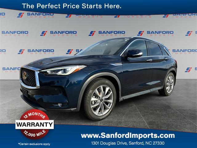 used 2021 INFINITI QX50 car, priced at $27,950