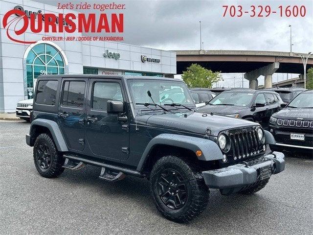 used 2017 Jeep Wrangler Unlimited car, priced at $22,491