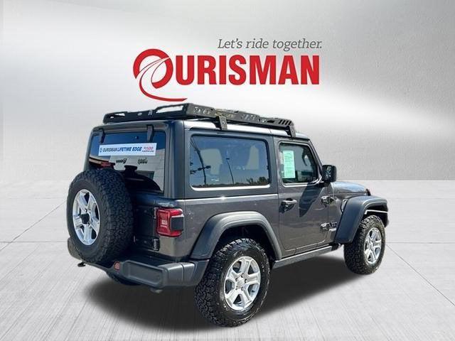 used 2021 Jeep Wrangler car, priced at $29,491