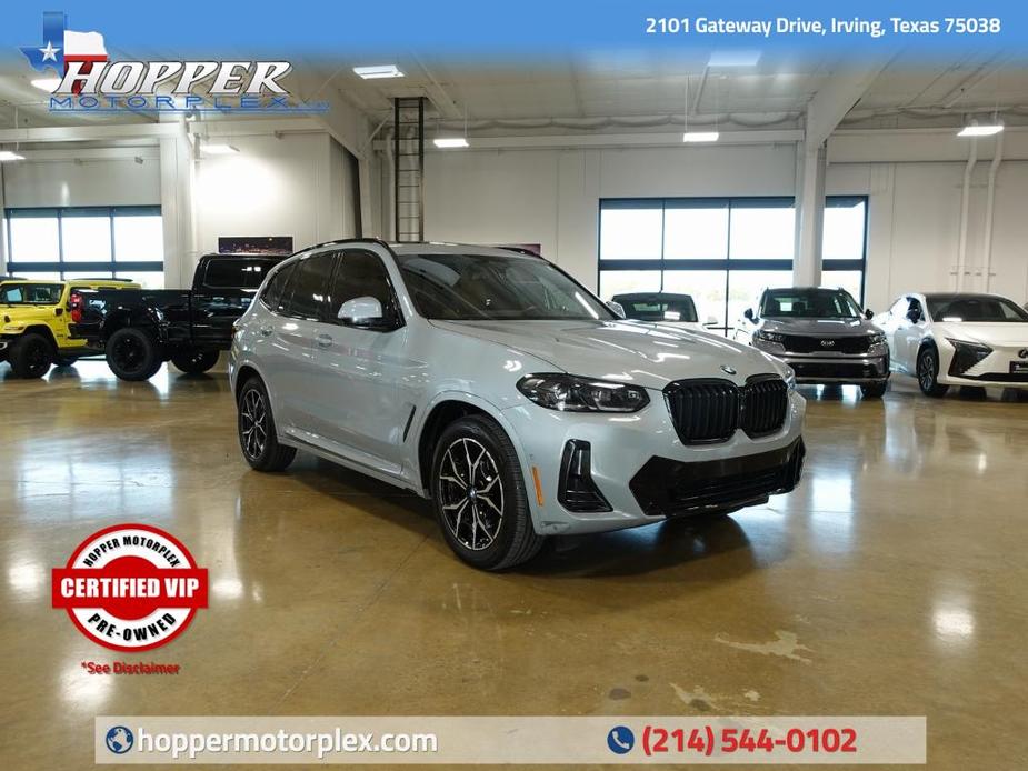 used 2023 BMW X3 car, priced at $37,123