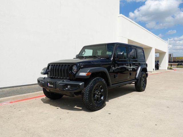 used 2020 Jeep Wrangler Unlimited car, priced at $32,861