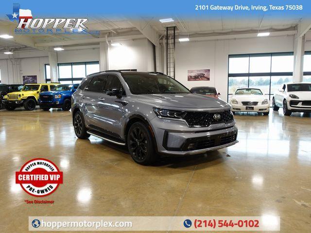 used 2021 Kia Sorento car, priced at $28,100