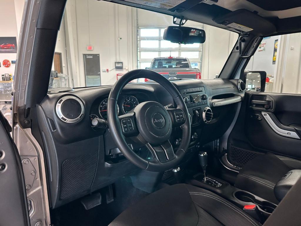 used 2017 Jeep Wrangler Unlimited car, priced at $23,500