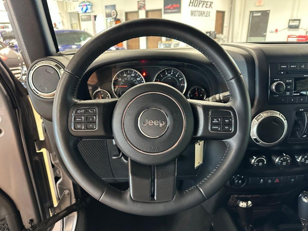 used 2017 Jeep Wrangler Unlimited car, priced at $23,500
