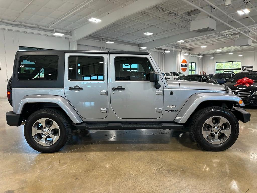 used 2017 Jeep Wrangler Unlimited car, priced at $23,500