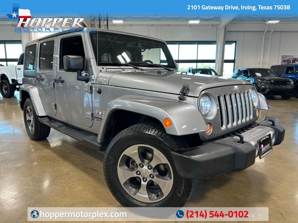 used 2017 Jeep Wrangler Unlimited car, priced at $23,500