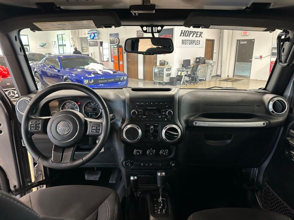 used 2017 Jeep Wrangler Unlimited car, priced at $23,500