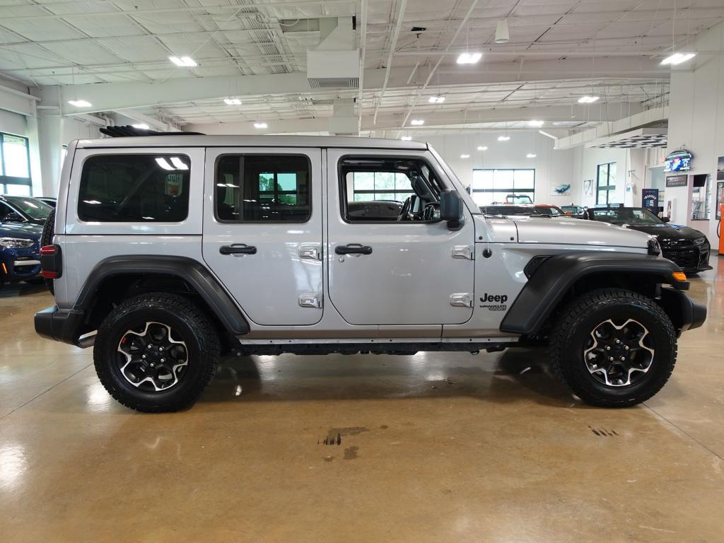 used 2021 Jeep Wrangler Unlimited car, priced at $32,700