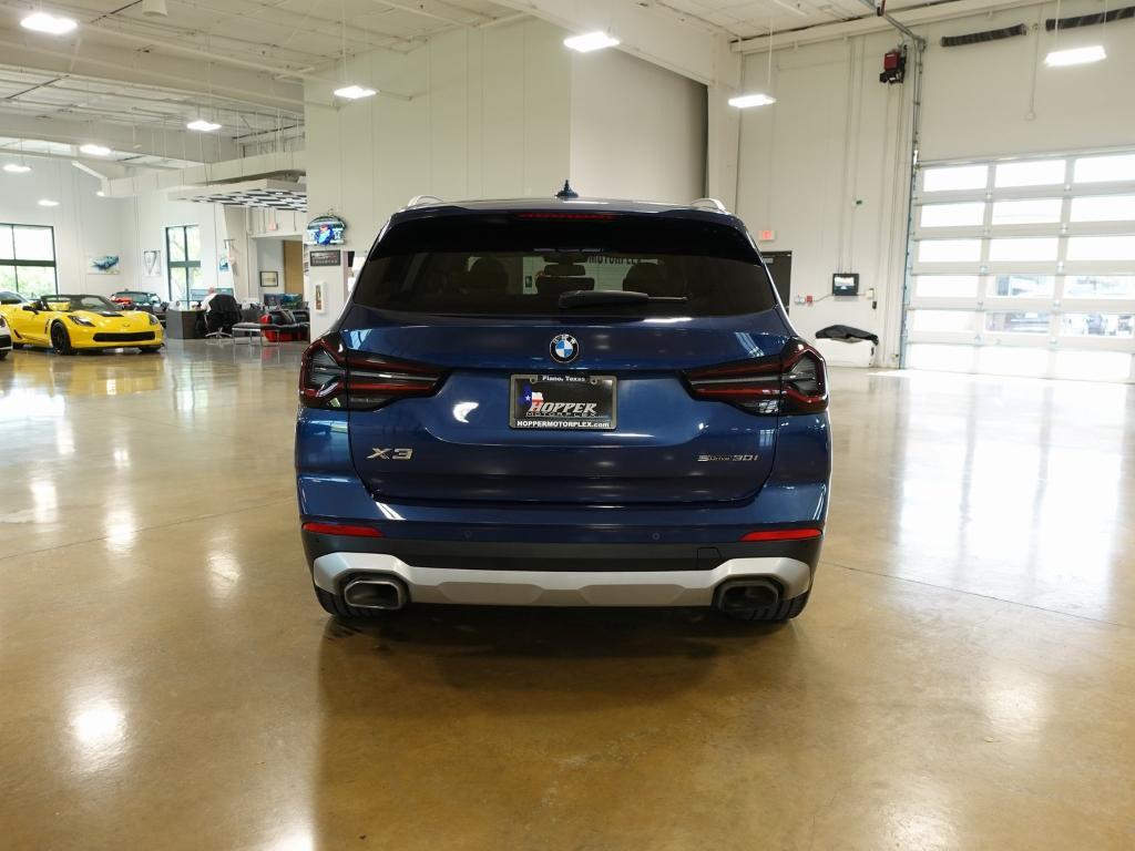 used 2022 BMW X3 car, priced at $32,500