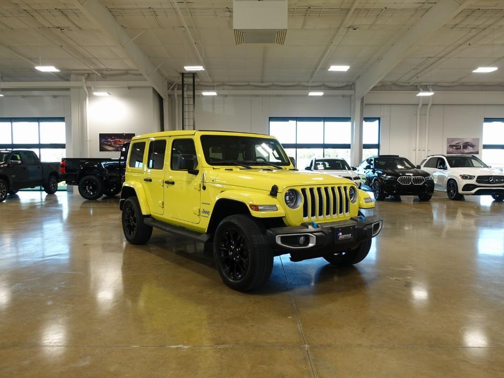 used 2023 Jeep Wrangler 4xe car, priced at $36,364