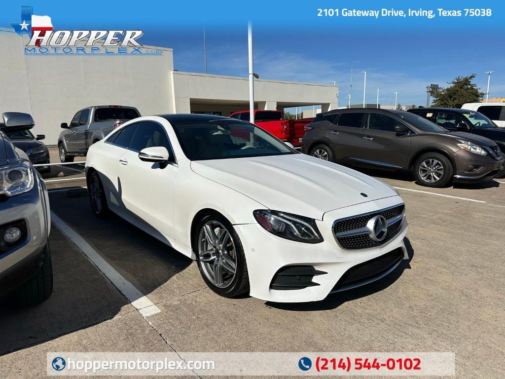 used 2018 Mercedes-Benz E-Class car, priced at $22,000