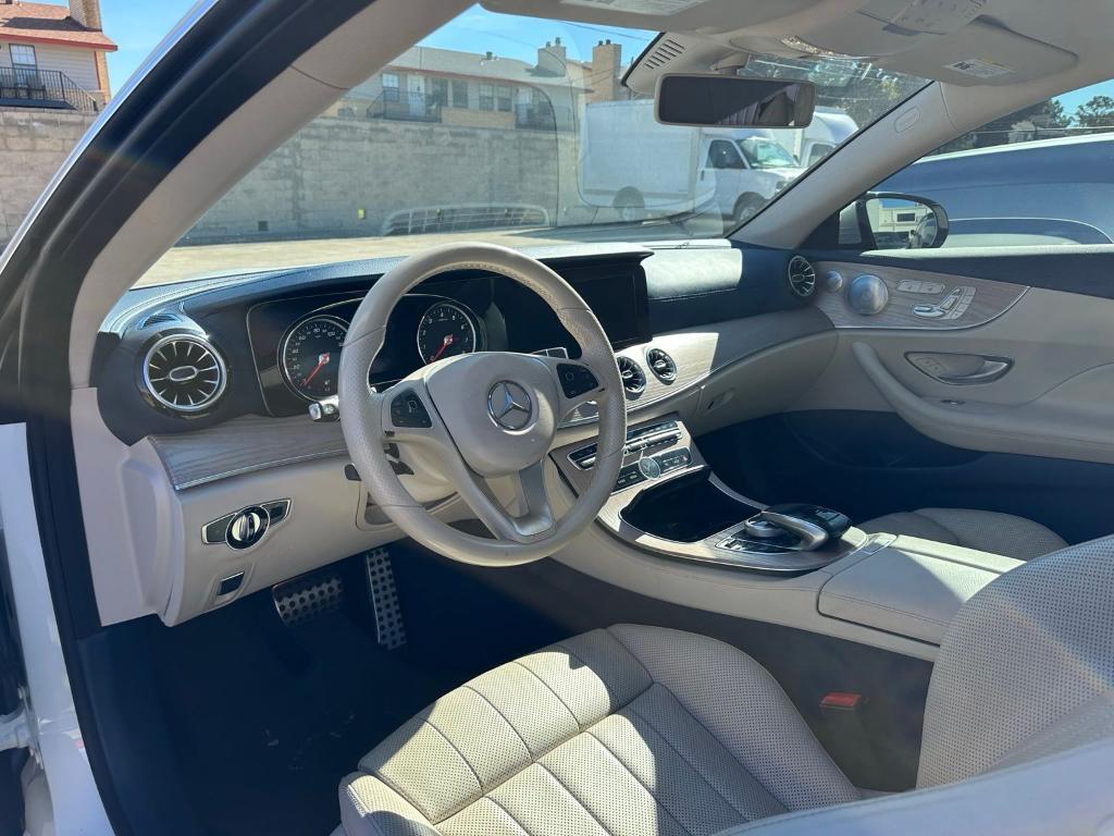 used 2018 Mercedes-Benz E-Class car, priced at $22,000