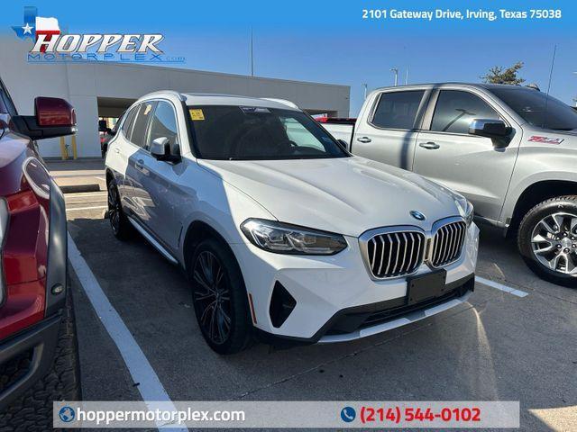 used 2022 BMW X3 car, priced at $28,500
