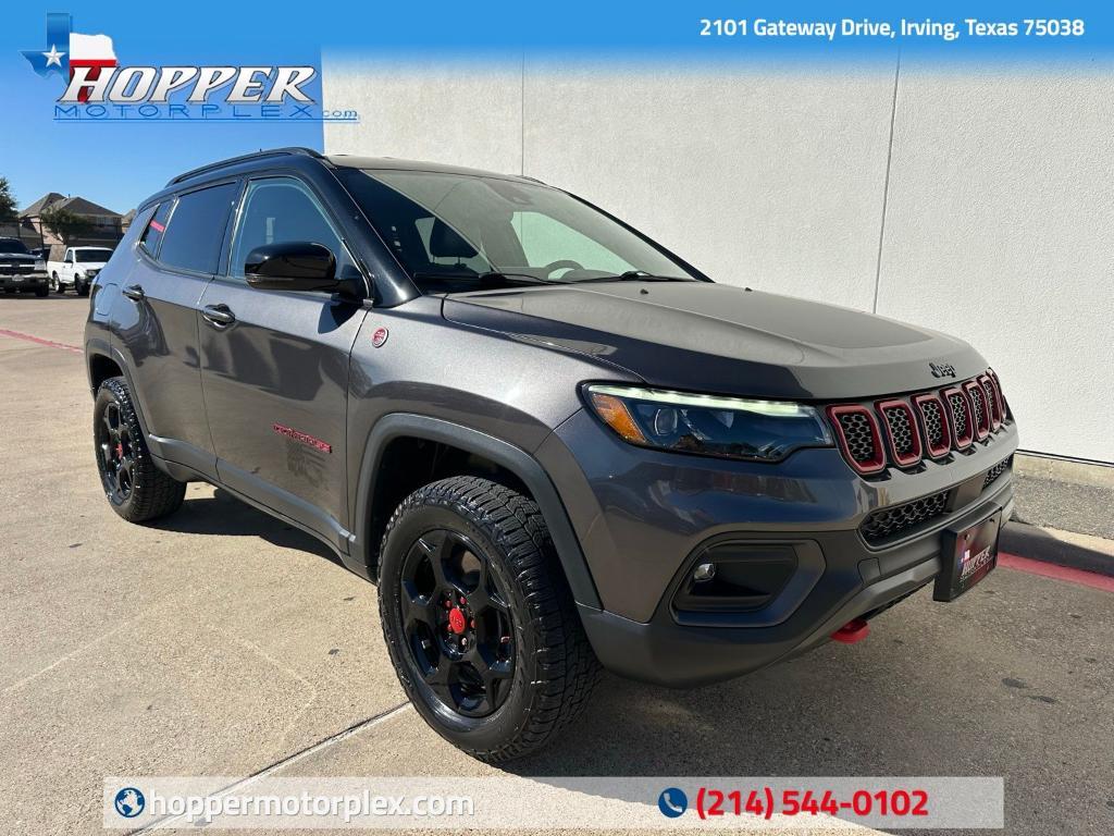 used 2023 Jeep Compass car, priced at $27,000